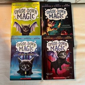Upside down magic series.    Books 1-4 in very good condition.
